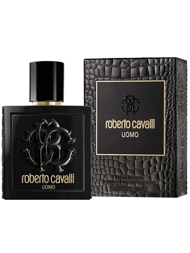Roberto Cavalli Uomo EDT 100mlPerfumes & FragrancesThe signature scent for the confident, naturally seductive man who radiates freedom and wild charisma. A distinctive aromatic woody scent, Uomo blends precious elements to achieve a flawless fusion of tim